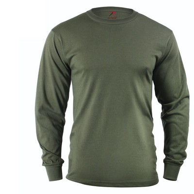 Olive Drag Long Sleeve T-Shirt (S to XL)