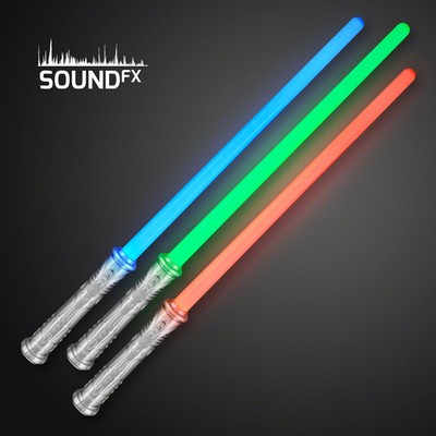 LED Futuristic Weapons with Space Saber Sounds - BLANK