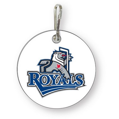 Custom Zipper Pulls (3 sq/in) .030 Compressed Laminated Plastic, Full Color