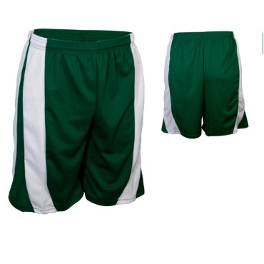 Youth Cool Mesh Short w/ Contrasting Front & Back Panel (7" Inseam)