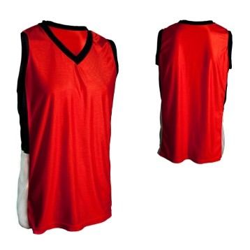 Youth Cool Mesh Multi Sport Jersey Shirt w/ 2 Color Contrast Side Panel