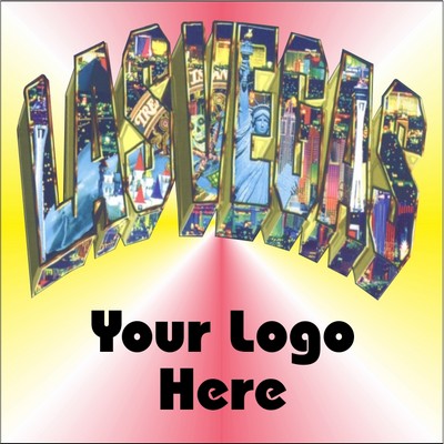 Las Vegas Collage Metal Photo Magnet (2 1/2" Square)