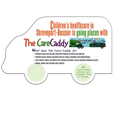 Truck Paper Window Sign (Approximately 8"x8")