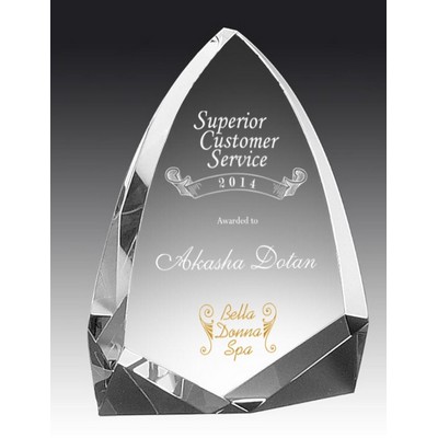 Athens Arch Optic Crystal Award (3-5/8"x 4¾")