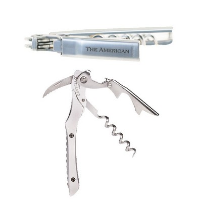 Castello™ Italian Corkscrew w/Natural Aluminum Handle