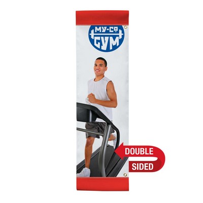 24" x 72" Vinyl Boulevard Banner Double-Sided