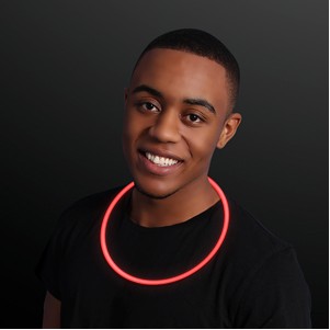 22" Red Glow Necklaces - BLANK