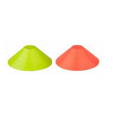 Fluorescent Saucer Field Soccer Cones
