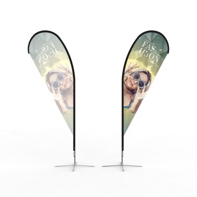 11' Single Sided Teardrop Banner