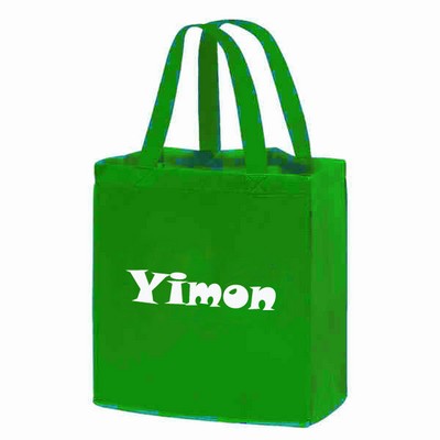 Green Non-Woven Shopping Tote Bag