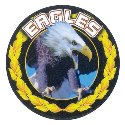 2" Eagles Mylar Medallion Insert Disc