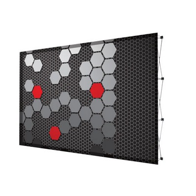 Fabric Pop Up Display 7.5' x 5' Frame-Single-w/o Endcaps