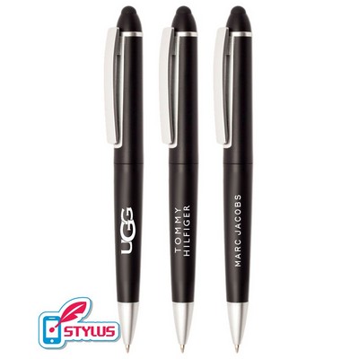 Union Printed - Flushing - Twister Pen with Stylus Tip