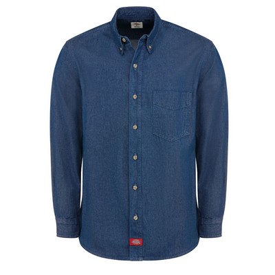 Dickies® WL30 Men's Denim Long-Sleeve Work Shirt