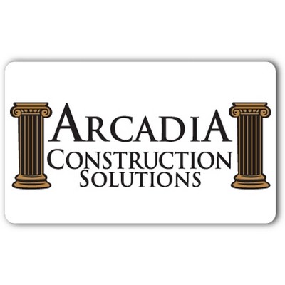 Eco-friendly Removable sticker (2"x3.5" Rectangle)