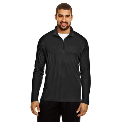 Team 365 Men's Zone Performance Quarter-Zip Pullover Sweater