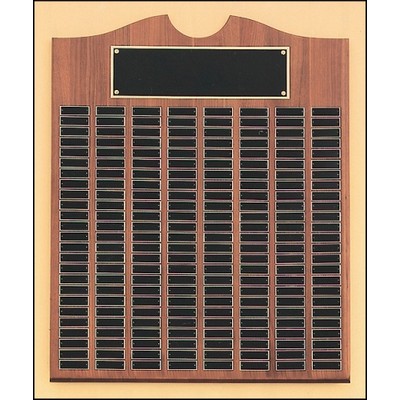 Solid American Walnut Perpetual Plaque (9"x12")