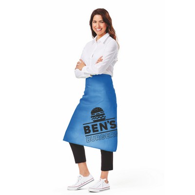 100% Polyester Dye Sublimated Full Length Waist Apron