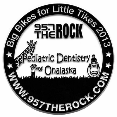 Flat Kickstand Pad (Black/White Plastic)