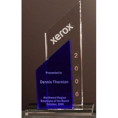 Color Crystal Tween Peak Award w/Ruby Crystal