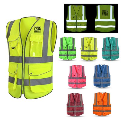 High Vis Reflective Safety Vest