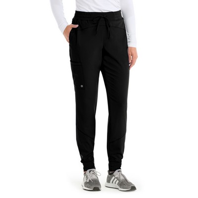 Barco One - Women's Three-Pocket Mid-Rise Boost Jogger Scrub Pant