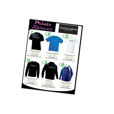 Brochure, 4 Page, 8.5" x 11" Finished Size