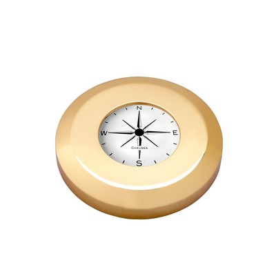 Chelsea Clock® Chart Weight Compass, Brass