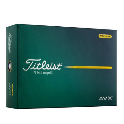 Titleist® AVX® Yellow Golf Ball Std Serv