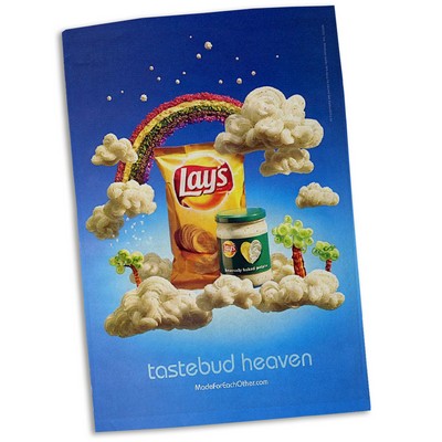 11" x 18", 1.1 lb., Sublimated Rally Towel