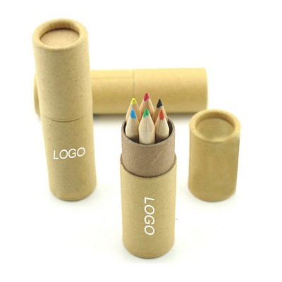 6-Color Artist Pencil Set with Storage Tube