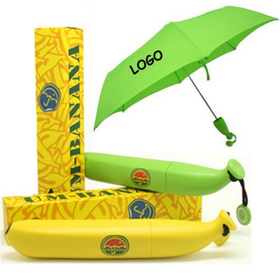 Child Banana Folding Umbrella