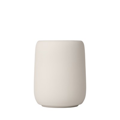 Blomus Sono Moonbeam Cream White Bathroom Tumbler