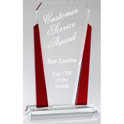 Babylon II Optic Crystal Award (6"x 10")