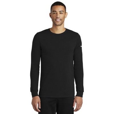 Nike Dri-FIT Cotton/Poly Long Sleeve Tee.