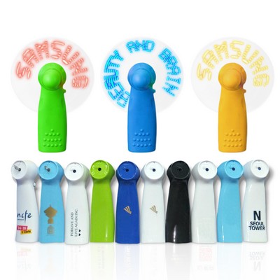 LED Handheld Mini Implantable Gadget Fans