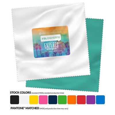 Full-Color Microfiber Cleaning Cloth