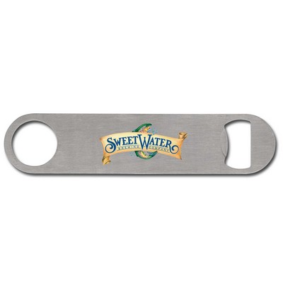 Silver Stainless Steel Bottle Opener