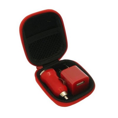 Wall & Car USB Charging Set