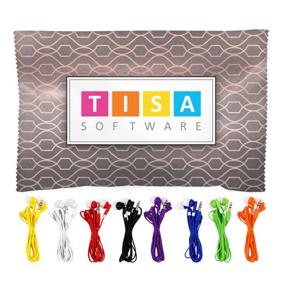 Twist Wrapped Ear Bud Set