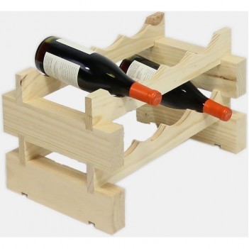 Modularack® Natural 8 Bottle Wine Rack