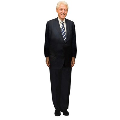 Bill Clinton Cardboard Cutout Stand Up| Standee Picture Poster Photo Print Approx 6' Tall