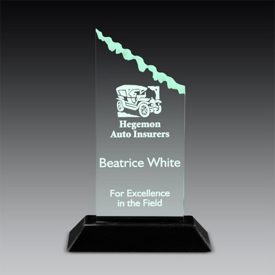 Pop Frosted Slope™ Pop-In Award (4 7/8"x6½")