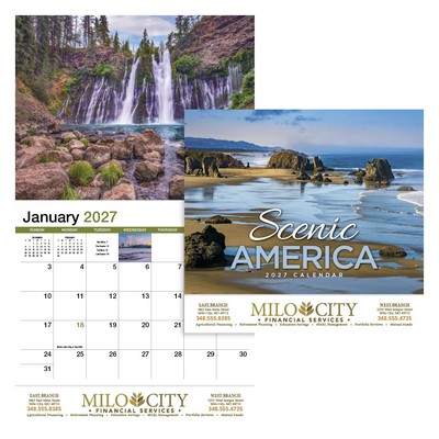 HotLine® Products Scenic America® Appointment Calendar - Stapled
