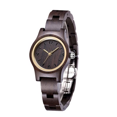Ebony Wood Watch