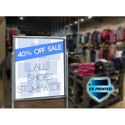 White PVC Board 1/4" (30"x40")- Single Sided-Full Bleed Printing-(6mm)