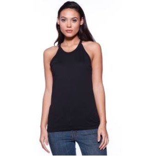 Startee Apparel Womens CVC Halter Tank Top