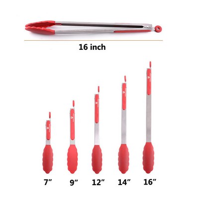 16'' Silicone Food Tong / Kitchen Cooking Clip