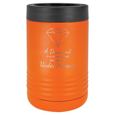 Powder Coated Orange Can Holder