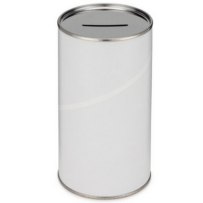 Cardboard Disposable Coin Can (3"X5.5")